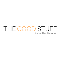 Logo for 'The Good Stuff' on a white background